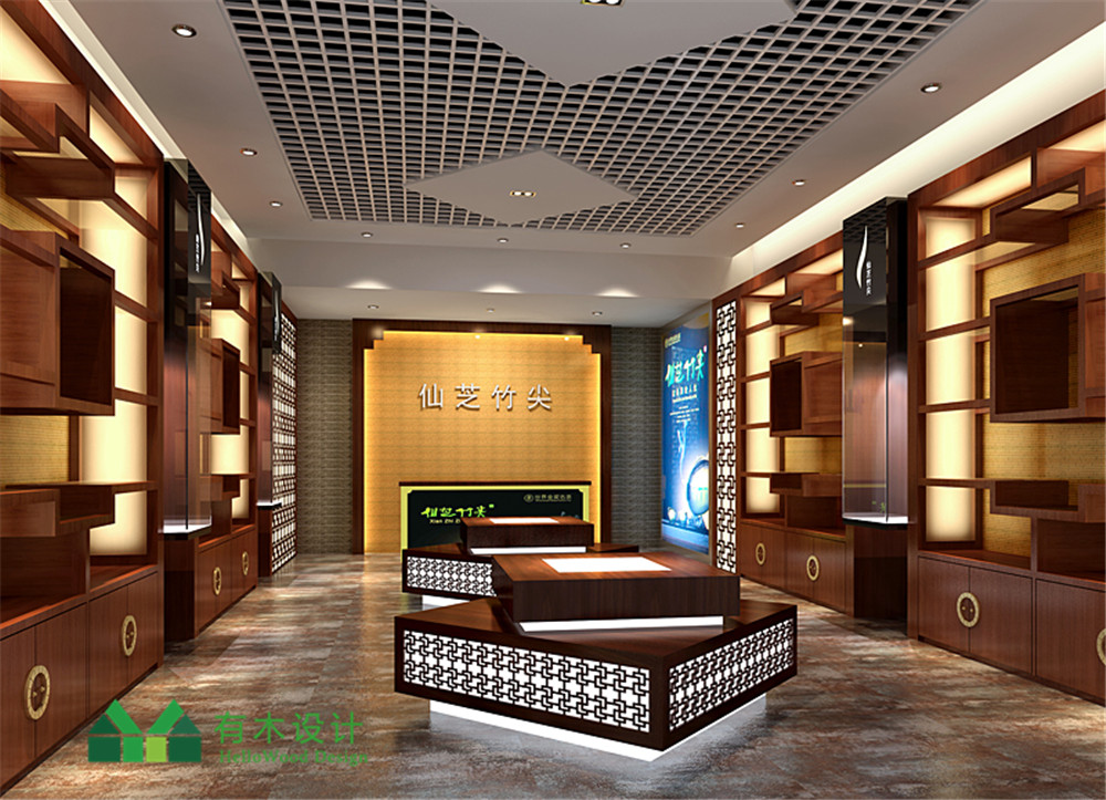 成都专业茶叶店设计