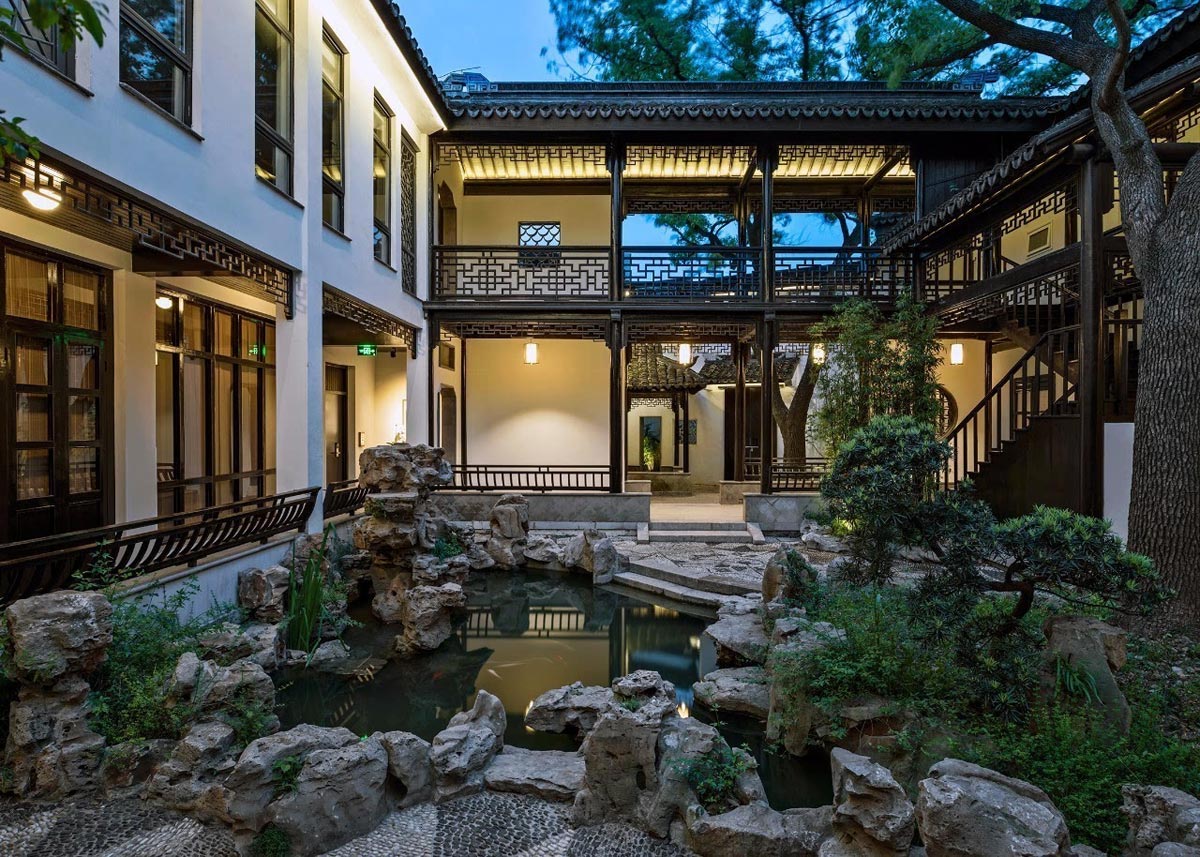 苏州园林风格民宿设计